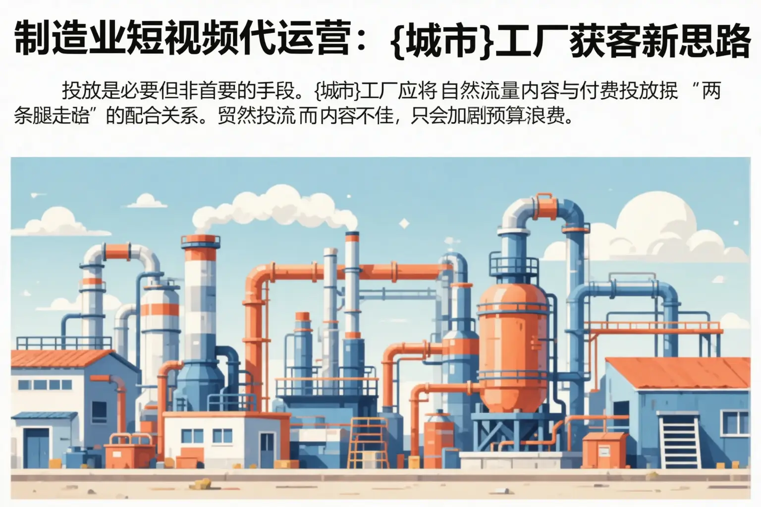 制造业短视频代运营:德安工厂获客新思路